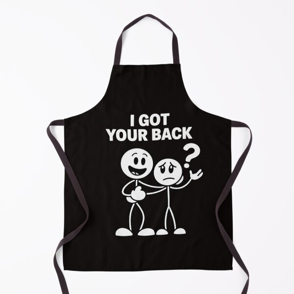 Item preview, I Got Your Back Stick Figure designed and sold by RatCurry.