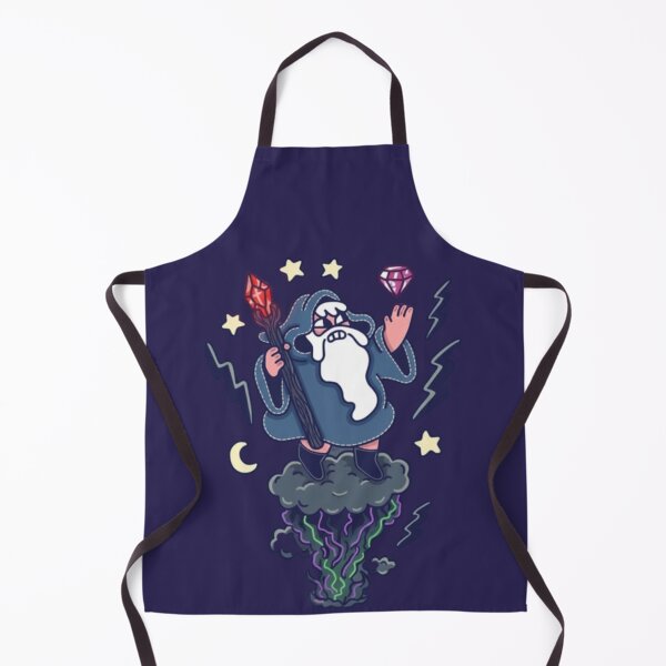 Item preview, Comic Sorcerer Wizard, Crystal, Diamond and Magic Cloud designed and sold by ArtPandax.