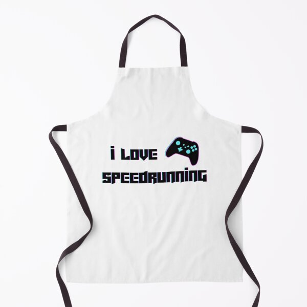 Item preview, Neon Pink-Blue Controller “I Love Speedrunning” Gaming Graphic designed and sold by PHRASEandSTYLE.