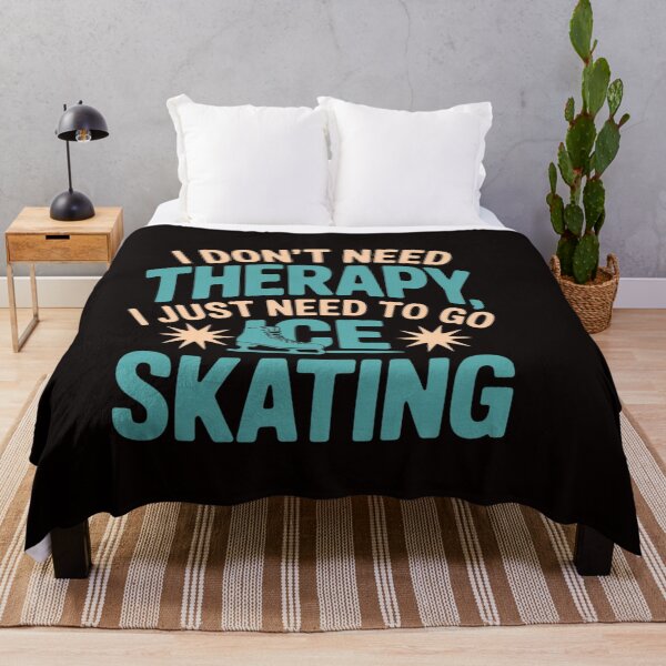 Item preview, I Don't Need Therapy I Just Need To Go Ice Skating Ice Rink designed and sold by RatCurry.