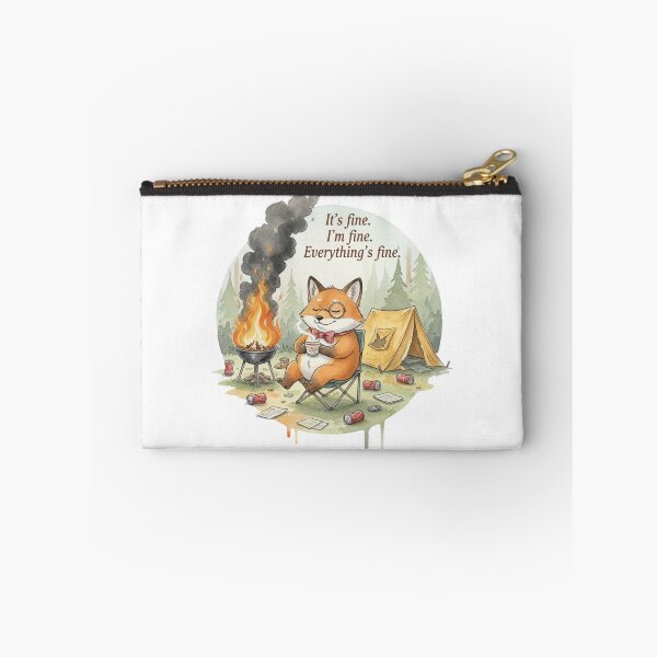 Item preview, It's Fine. I'm Fine. Everything's Fine. - Mr. Foxly's Unbothered Philosophy designed and sold by Wild-Rose-.