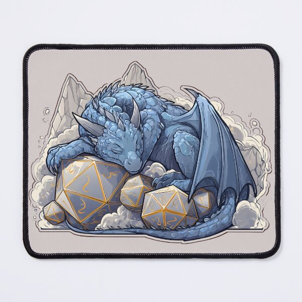 Item preview, D&D sleeping dragon, dnd dragon designed and sold by MrHide.
