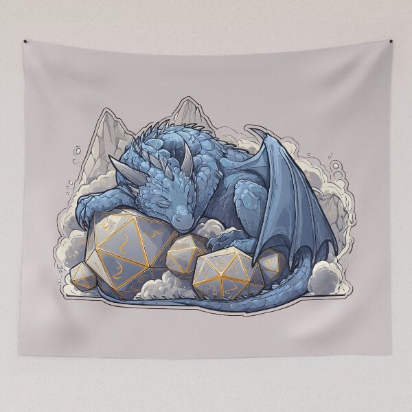 Item preview, D&D sleeping dragon, dnd dragon designed and sold by MrHide.