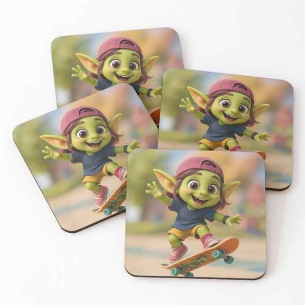 Item preview, Skater Goblin Girl designed and sold by Sillytoe.