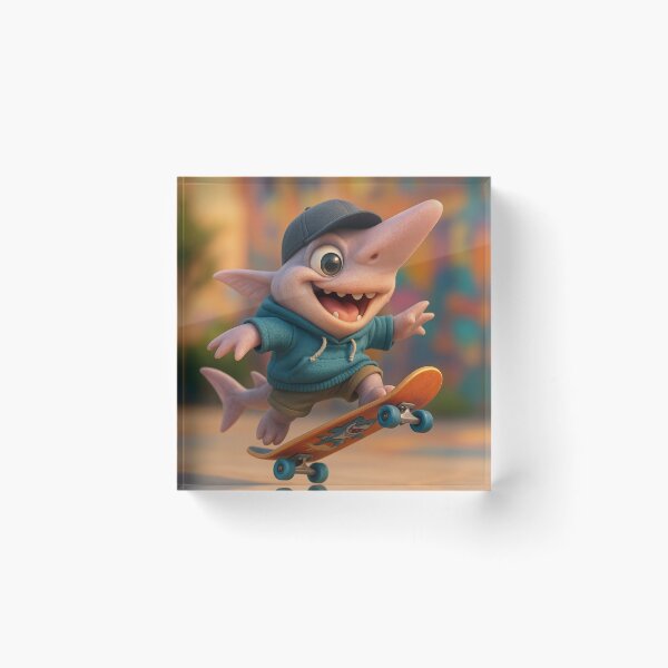 Item preview, Skater Goblin Shark designed and sold by Sillytoe.