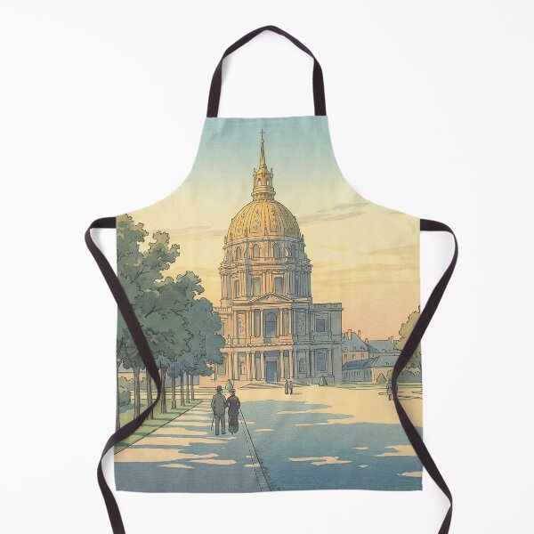 Item preview, Les Invalides of Paris Japanese Woodblock Print designed and sold by Takeda-art.