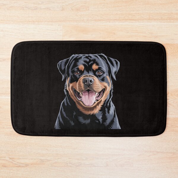 Item preview, Face Portrait Watercolor Painting Rott Cool Dog Rottweiler designed and sold by RatCurry.
