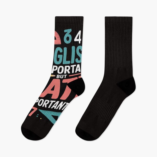 Item preview, English Is Important But Math Is Importanter designed and sold by RatCurry.