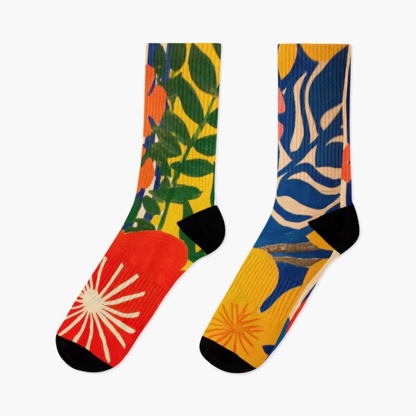 Item preview, Matisse Style Floral Cutout Art designed and sold by Atlas Kai.