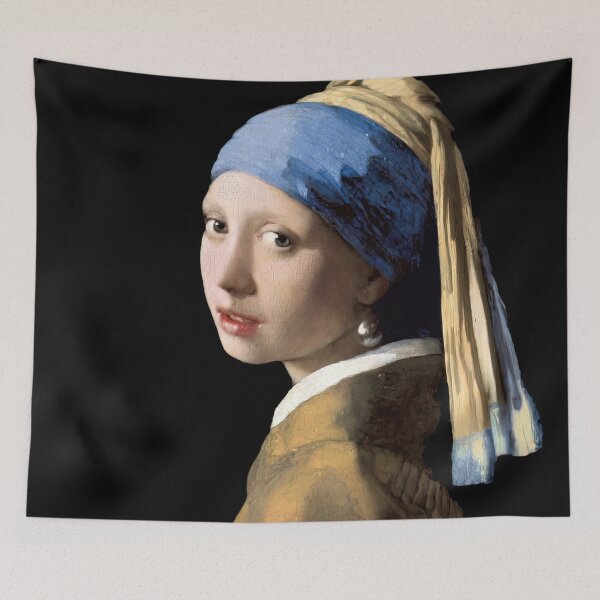 Item preview, Girl with a Pearl Earring (1665) – Johannes Vermeer Art Print designed and sold by ImgPrint.