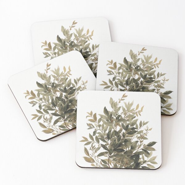 Item preview, Vintage Green Foliage Poster designed and sold by STTrillionTEES.