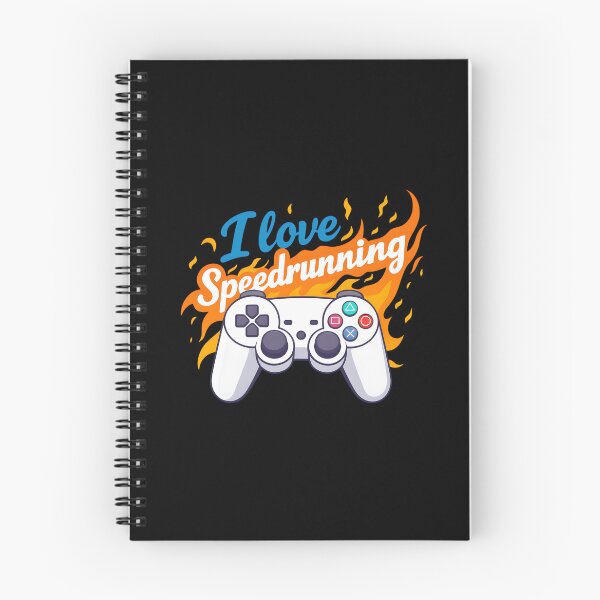 Item preview, I Love Speedrunning Flame Gamer Controller Graphic designed and sold by PHRASEandSTYLE.