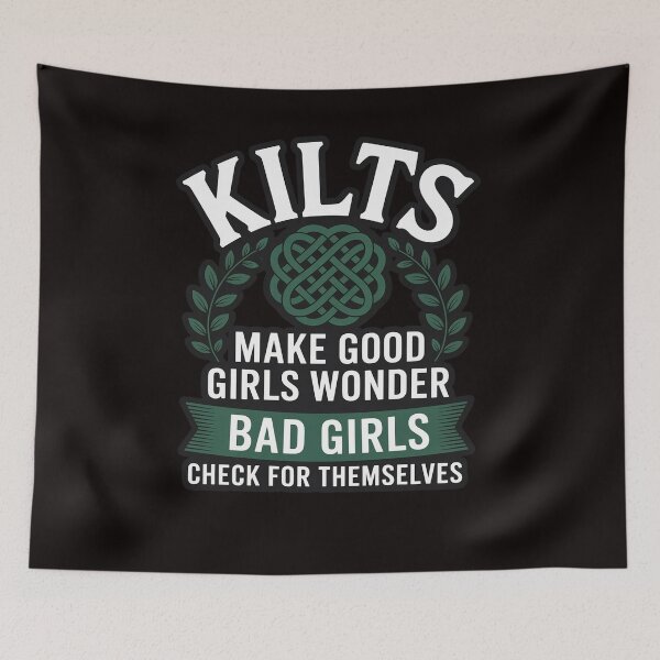 Item preview, Celtic Men in Kilts Women Wonder Joke St. Patricks Scottish designed and sold by LapFemile.