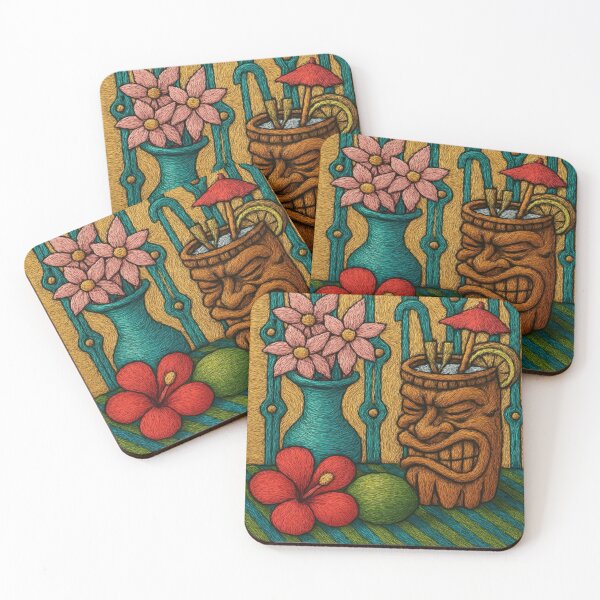 Item preview, Tiki Tiki Time designed and sold by artenvironments.