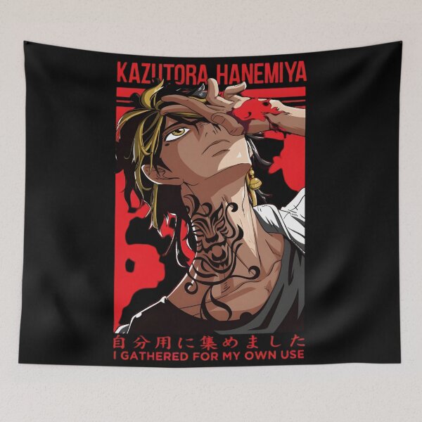 Item preview, Kazutora Hanemiya designed and sold by ANIME HEAT.