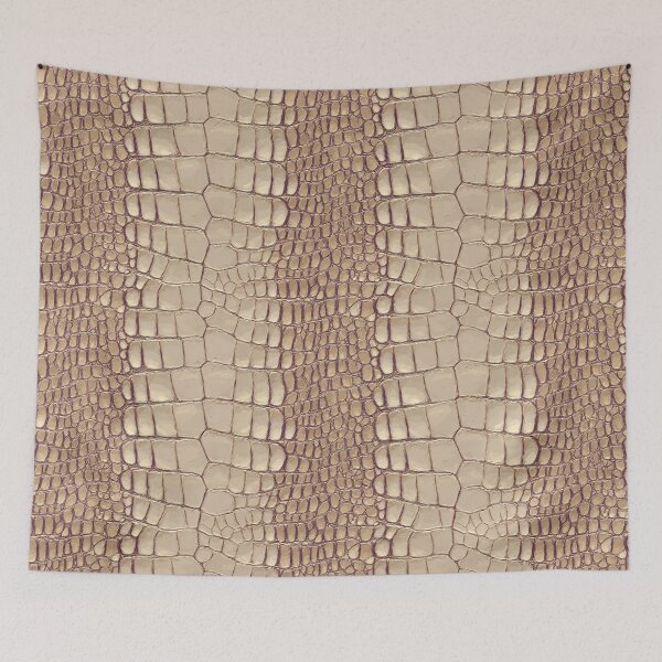 Item preview, Unique Vintage Crocodile Skin Texture For Bold Fashion Lover designed and sold by RoyalStarsPatts.