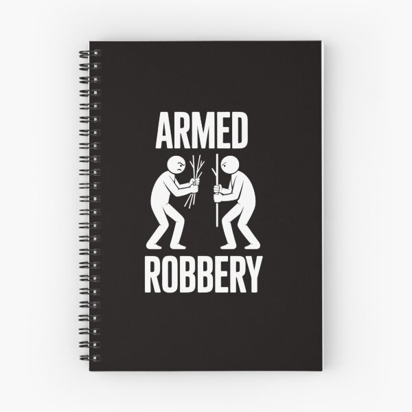 Item preview, Armed Robbery Sarcastic Sarcasm Stickman Stick Figure designed and sold by LapFemile.