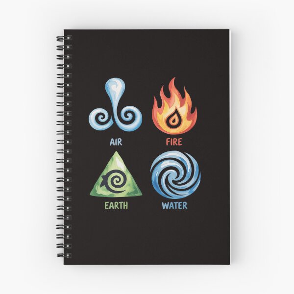 Item preview, Air Fire Water Earth Logo designed and sold by LapFemile.