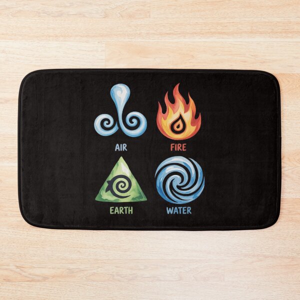 Item preview, Air Fire Water Earth Logo designed and sold by LapFemile.