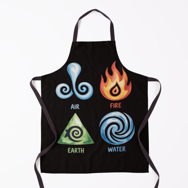 Item preview, Air Fire Water Earth Logo designed and sold by LapFemile.