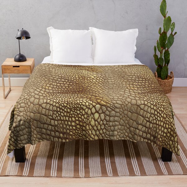 Item preview, Bold Natural Alligator Skin Print For Boho Print Lover designed and sold by RoyalStarsPatts.
