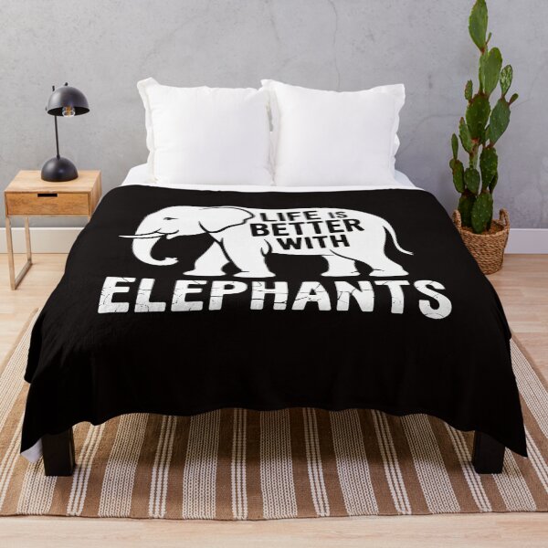 Item preview, Womens Life Is Better With Elephants Elephant Lover designed and sold by LapFemile.
