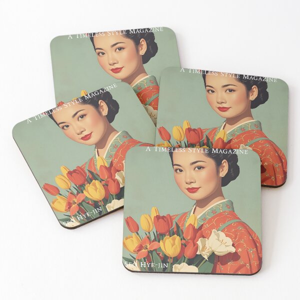 Item preview, Vintage City Magazine - Seo Hye Jin - Vintage Flowers Lady designed and sold by Vintage City.