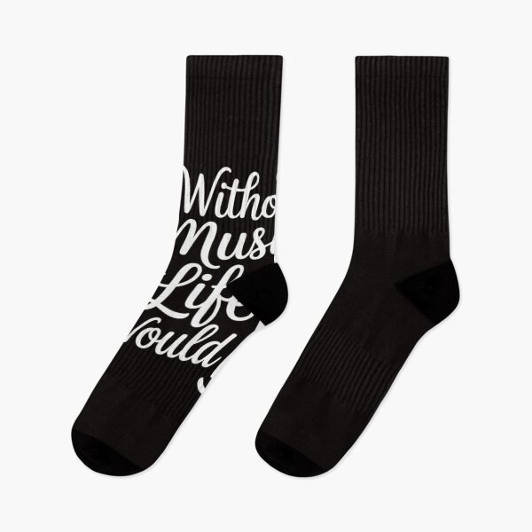 Item preview, Without Music Life Would B Flat II - Music Quotes designed and sold by LapFemile.