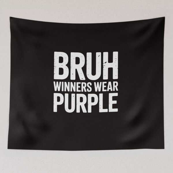 Item preview, Winners Wear Purple Team Spirit Week Game Color Sports day designed and sold by LapFemile.