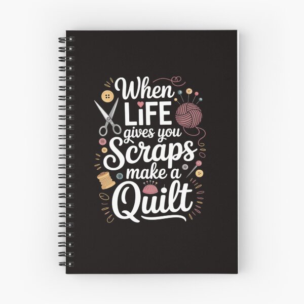 Item preview, When Life Gives You Scraps Make A Quilt Quilting Lover Gift designed and sold by LapFemile.