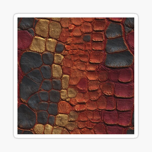 Item preview, Elegant Imitation-Leather Alligator Skin Pattern For Retirement Gift designed and sold by RoyalStarsPatts.