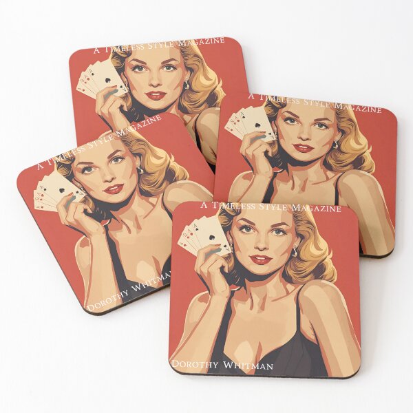 Item preview, Vintage City Magazine - Dorothy Whitman - Poker Player designed and sold by Vintage City.