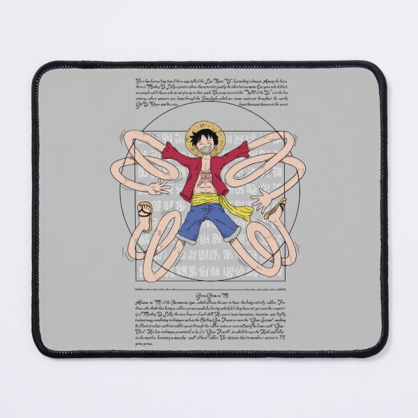 Item preview, The Vitruvian Pirate - Luffy's Gomu Gomu no Mi designed and sold by MrGlayga.
