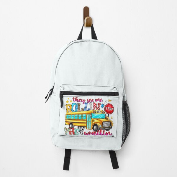 Item preview, They See Me Rollin’ They Waitin’ | Funny School Bus Driver Apparel & Home Decor Gift designed and sold by Compass and a Camera.