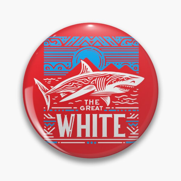 Item preview, The Great White tribal urban style - Red Blue designed and sold by The-Great-White.
