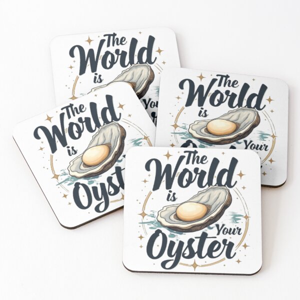 Item preview, The World Is Your Oyster – Adventure & Opportunity Tee designed and sold by WillRose-Fashon.