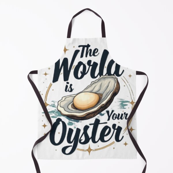 Item preview, The World Is Your Oyster – Adventure & Opportunity Tee designed and sold by WillRose-Fashon.