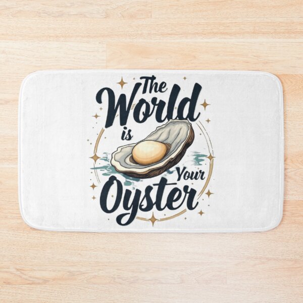 Item preview, The World Is Your Oyster – Adventure & Opportunity Tee designed and sold by WillRose-Fashon.