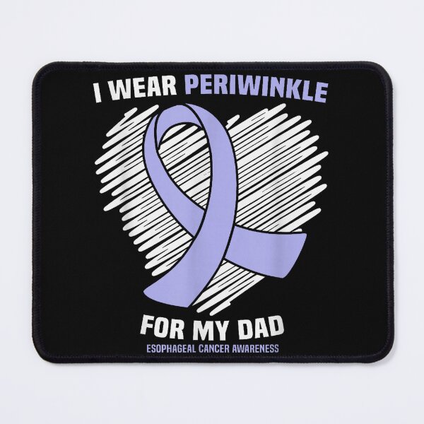 Item preview, I Wear Periwinkle For My Dad Esophageal Cancer Awareness Support Shirt designed and sold by Marga1994.