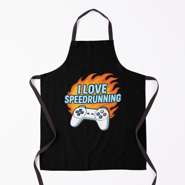 Item preview, Bold I Love Speedrunning Flame Controller Design designed and sold by PHRASEandSTYLE.