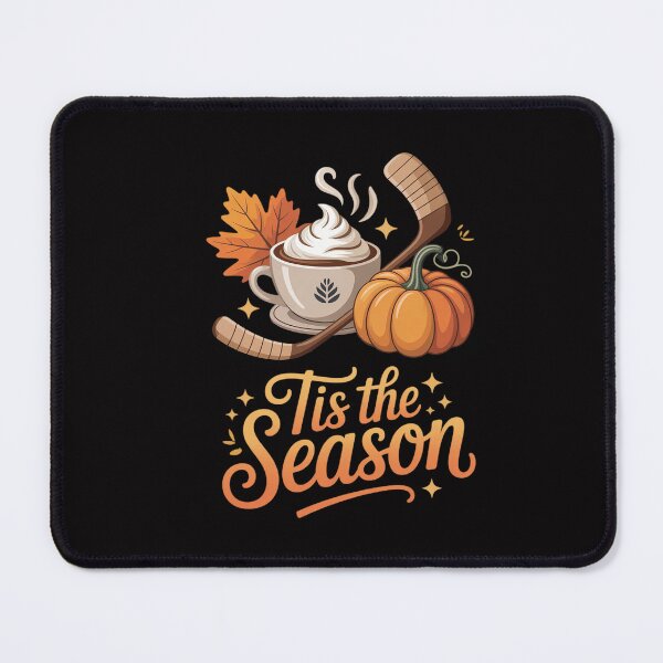 Item preview, Tis The Season Hockey Latte Leaves Hello Pumpkin Halloween designed and sold by CareTopping.