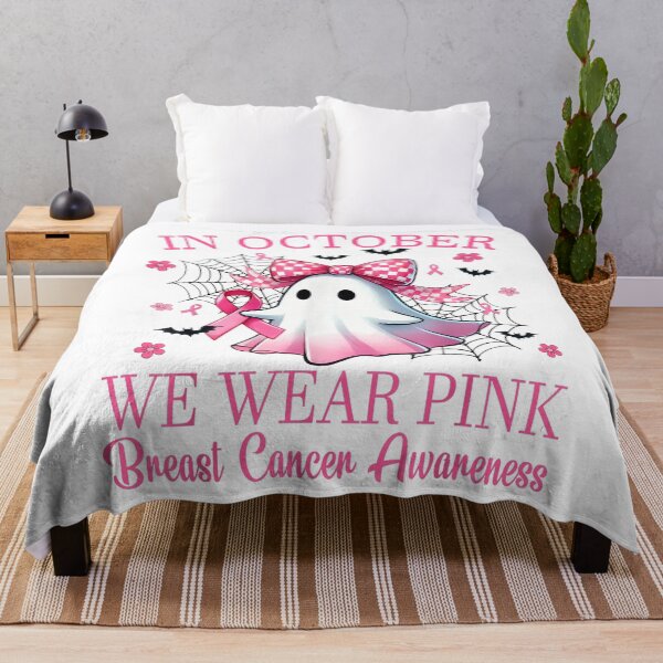 Item preview, In October We Wear Pink Breast Cancer Awareness Support Shirt designed and sold by Marga1994.