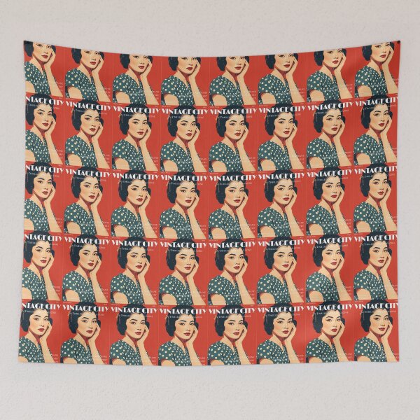 Item preview, Vintage City Magazine - Yumi Kurobane - Vintage Japan Elegant Lady designed and sold by Vintage City.