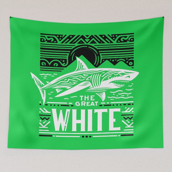 Item preview, The Great White tribal urban style - Green Black designed and sold by The-Great-White.