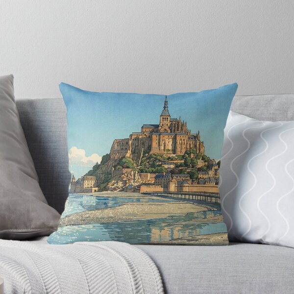 Item preview, Mont Saint Michel Japanese Woodblock Print designed and sold by Takeda-art.