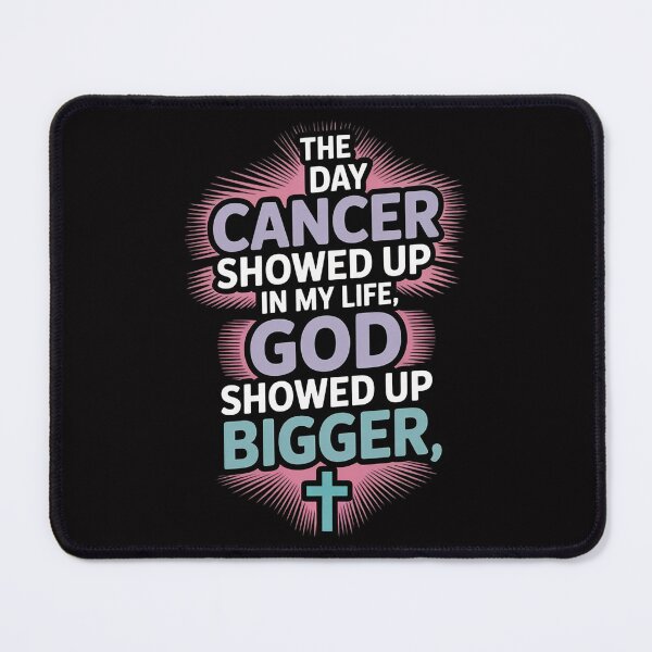 Item preview, The Day Cancer Showed Up In My Life God Showed Up Bigger designed and sold by ConceptThena.