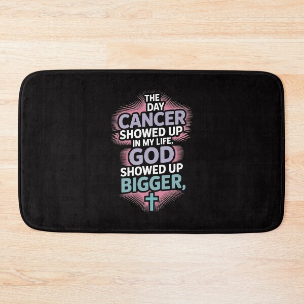 Item preview, The Day Cancer Showed Up In My Life God Showed Up Bigger designed and sold by ConceptThena.