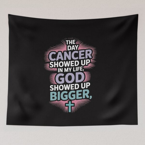 Item preview, The Day Cancer Showed Up In My Life God Showed Up Bigger designed and sold by ConceptThena.