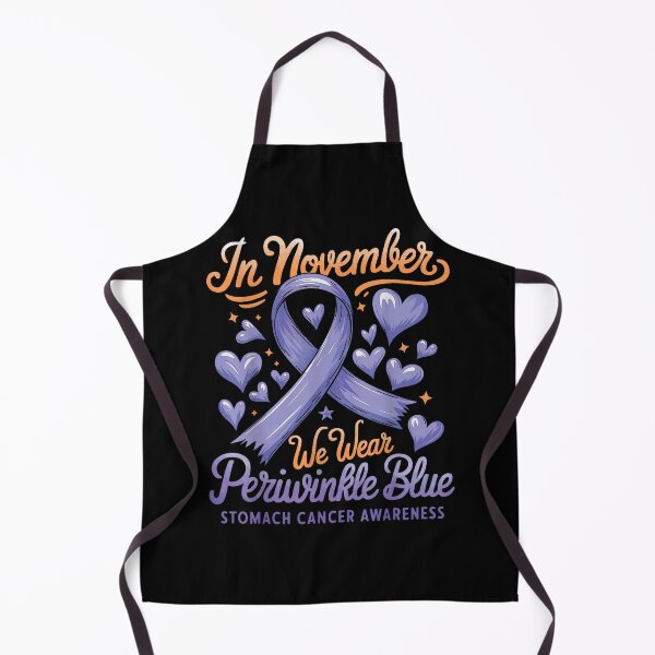 Item preview, In November We Wear Periwinkle Blue Stomach Cancer Awareness Shirt designed and sold by Marga1994.