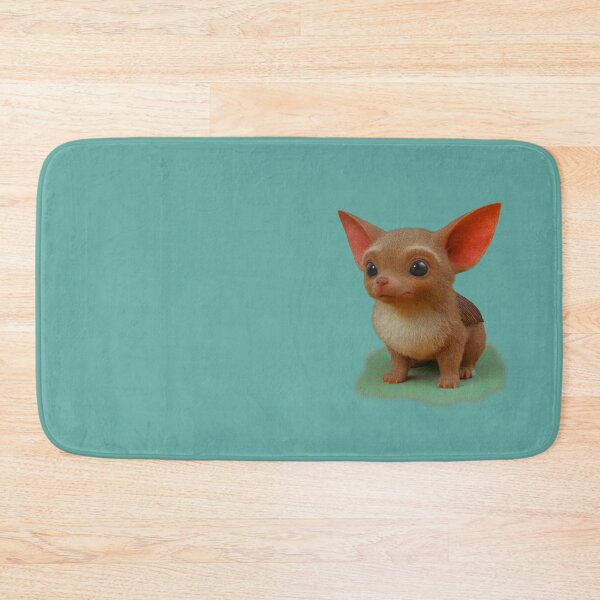 Item preview, Cute brown creature with large ears sits on green surface in a whimsical, fictional setting during daylight designed and sold by Beast Reality.